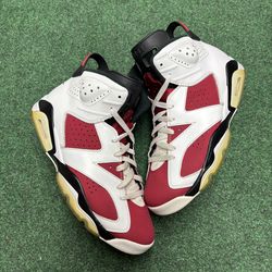 JORDAN 6 CARMINE SIZE 10