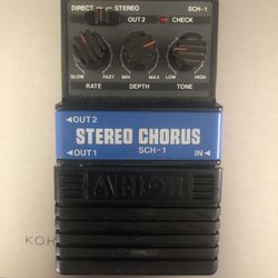Arion Stereo Guitar/bass Chorus Sch-1     1980s