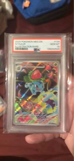 PSA 10 Ivysaur Illustration Rare Pokemon Card 2025