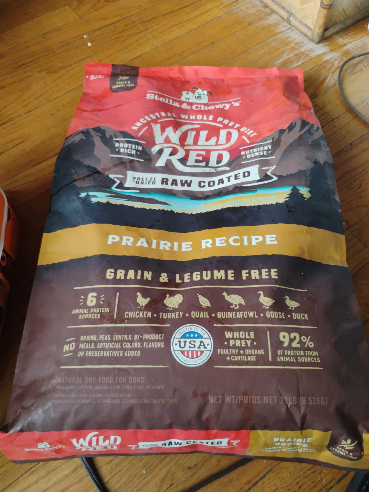 Stella & Chewy's Wild Red Raw Coated High Protein Grain & Legume Free Red Meat Recipe Dry Dog Food, 21 lbs.