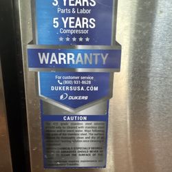 Dukers Commercial Refrigerator