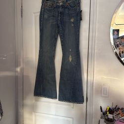 New True Religion Joey Big T Jeans Size 31