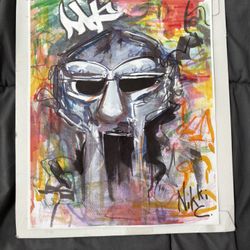 Custom MF Doom Painting