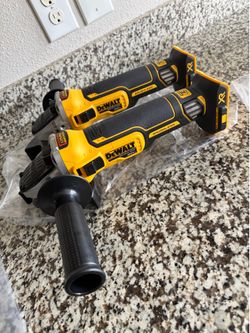 DEWALT 20V MAX XR Cordless Brushless 4.5 in. Slide Switch Small Angle Grinder with Kickback Brake (Tool Only)