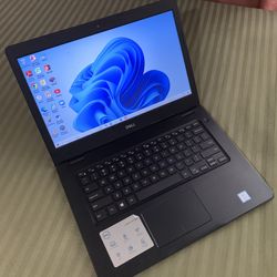 2019 14"Core i3 7th Gen Dell Laptop, 1TB HDD, 4GB RAM, HDMI, inbuilt Bluetooth, SD Card Reader And a WebCam.