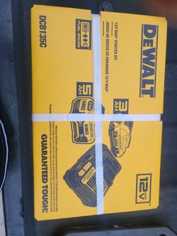 New DEWALT 12V STARTER KIT