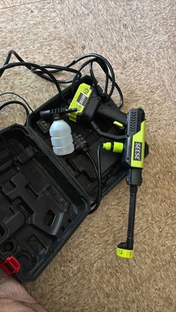 Battery powered pressure washer