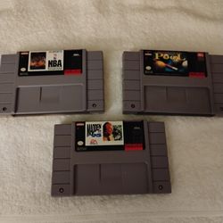 Super Nintendo SNES Games Collection Bundle Lot Video Game Authentic Original OEM 