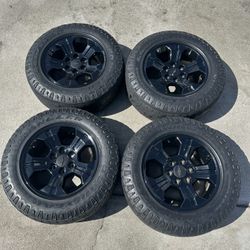 18” Black Rims For Chevrolet Silverado 