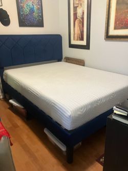 Full size mattress and frame