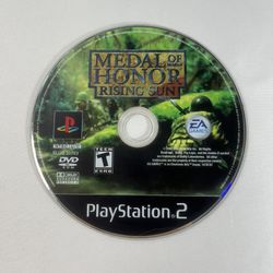 Medal of Honor Rising Sun Sony PlayStation 2 PS2 Disc Only Tested