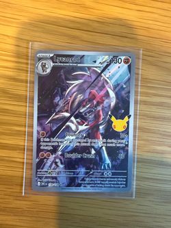 Lycanroc #138 Pokemon 30th Anniversary
