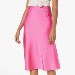 J. Crew bright pink midi Skirt. M