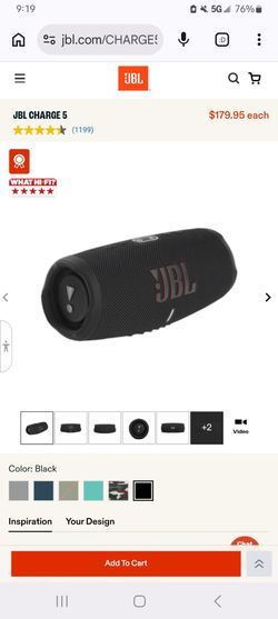 JBL CHARGE 5 (BRAND NEW, IN BOX!)