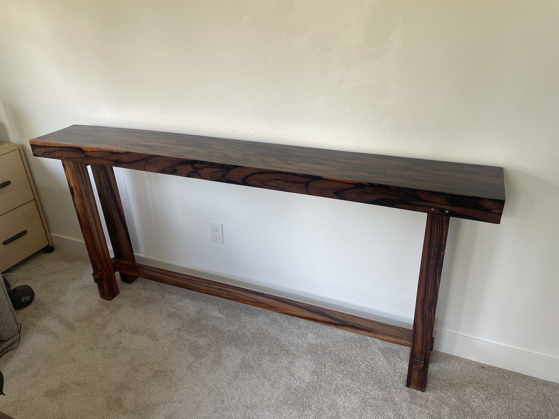 Console Table Solid Filipino Wood $400