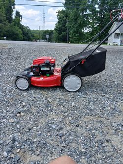 Recondition big wheel self propelled push mower