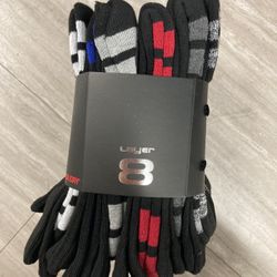 NWT Layer 8 Men’s Cushioned Crew Socks 12 Pairs 