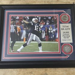 Tom Brady 13 X 16 frame picture 