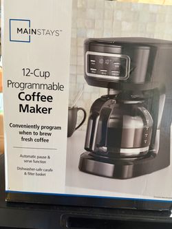12 cup Programmable Coffee Maker