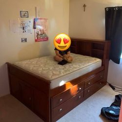 Full Size Captain’s Bed
