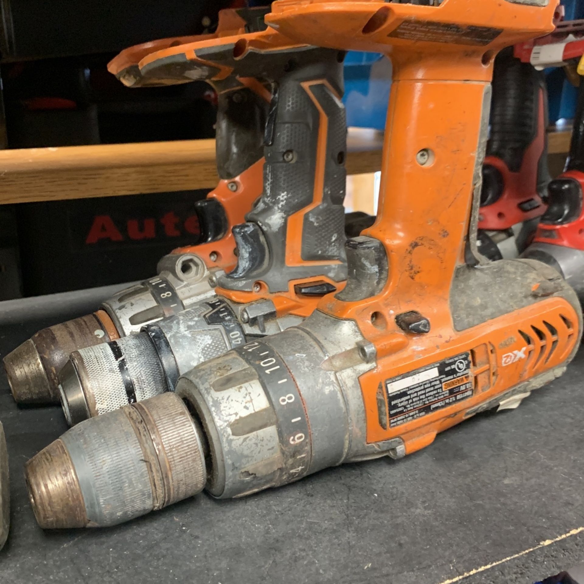 Ridged Drills and Impacts