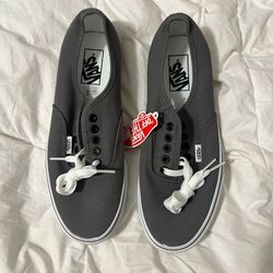 NEW Gray Vans 