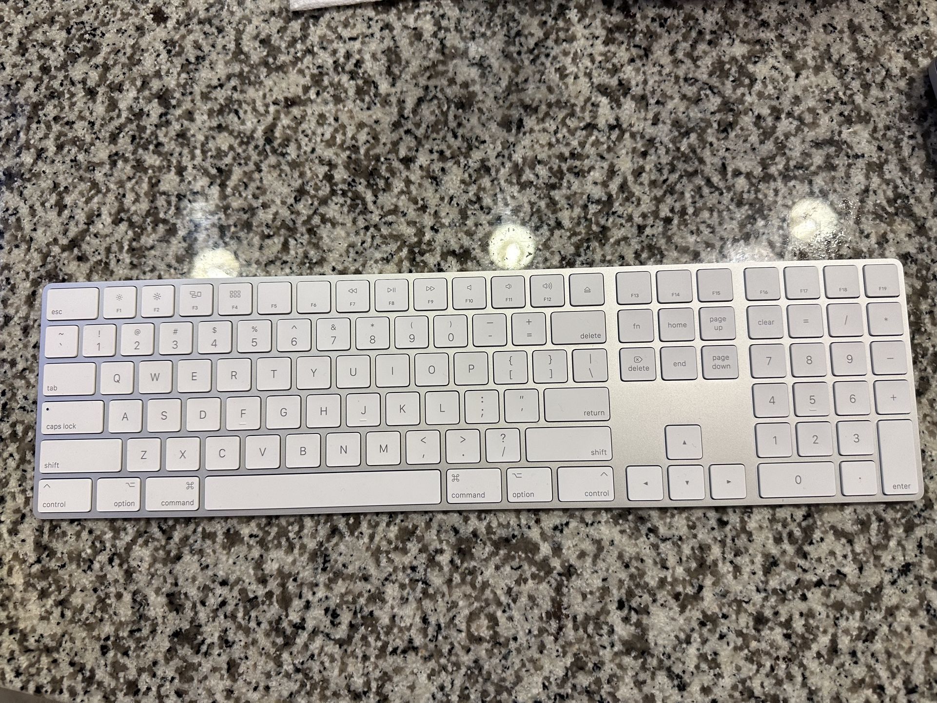 Apple Magic Keyboard With Numeric Keypad Model A1843 - Like New