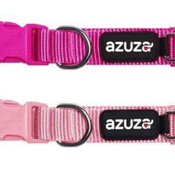 New! 2 Pack Dog Collars, Soft & Comfortable Dog Collars size Large