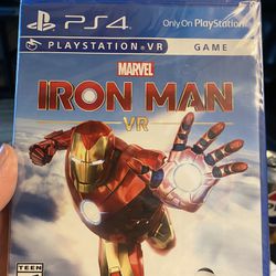 Iron Man Vr Ps4 Brand New Factory Sealed 