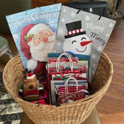 Christmas Gift Bags And Gift Card Holders
