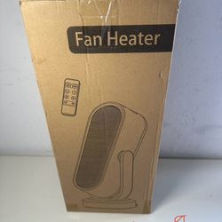 Jialexin Black And Brown Heating Ceramic Electric PTC Tower Fan Heater.