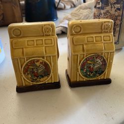 Vintage slot machine salt and pepper