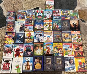 Large Lot of Children's & Family DVDs