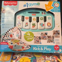 Fisher-Price Kick & Play Piano Gym. 