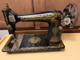 Antique Singer Sewing Machine Head