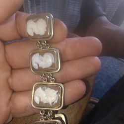 800 Stirling Silver Greek Vintage Revival Bracelet 
