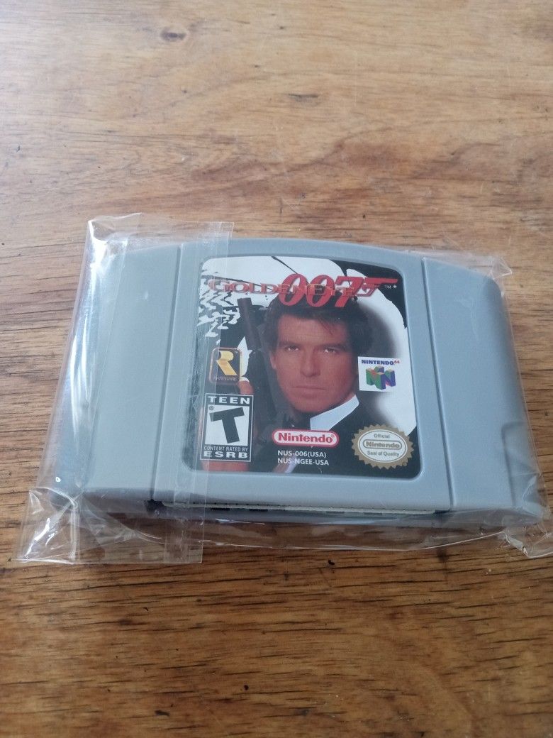 GOLDENEYE 007 GAME FOR NINTENDO 64 VIDEO GAME 1997