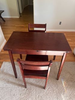 Brown table