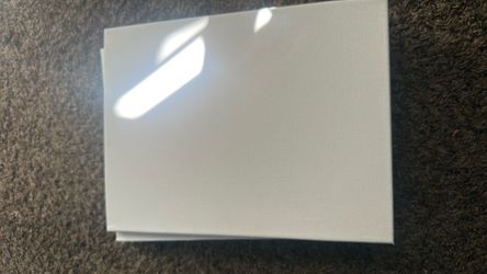 Blank White Stretched Canvas