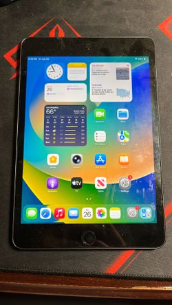 Apple iPad mini 5th gen iPadOS 26.5 silver 64GB Wi-Fi