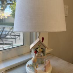 Baby Mid century Nursery Items (lamp+crib mobile)