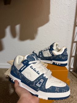LV Trainers blue/ white