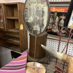 Vintage Corn Silk Mirror