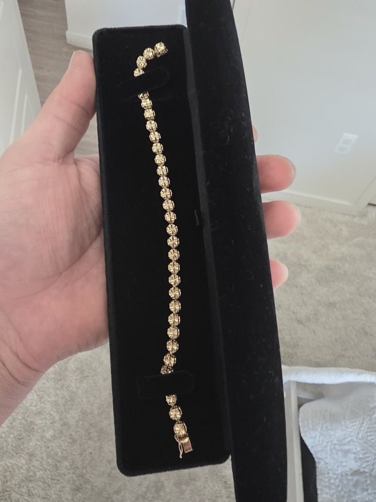Bracelet 14k Real Gold