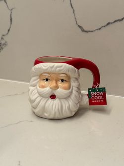 Snow Cool Santa Claus Ceramic Mug