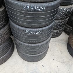 Set 295/40/20 Michelin 