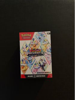 Pokemon Prismatic Evolutions Booster Bundle