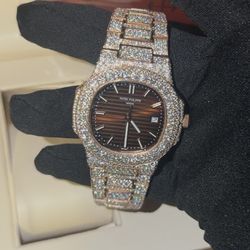 Patek Watch VVS1 Moissinite 1:1