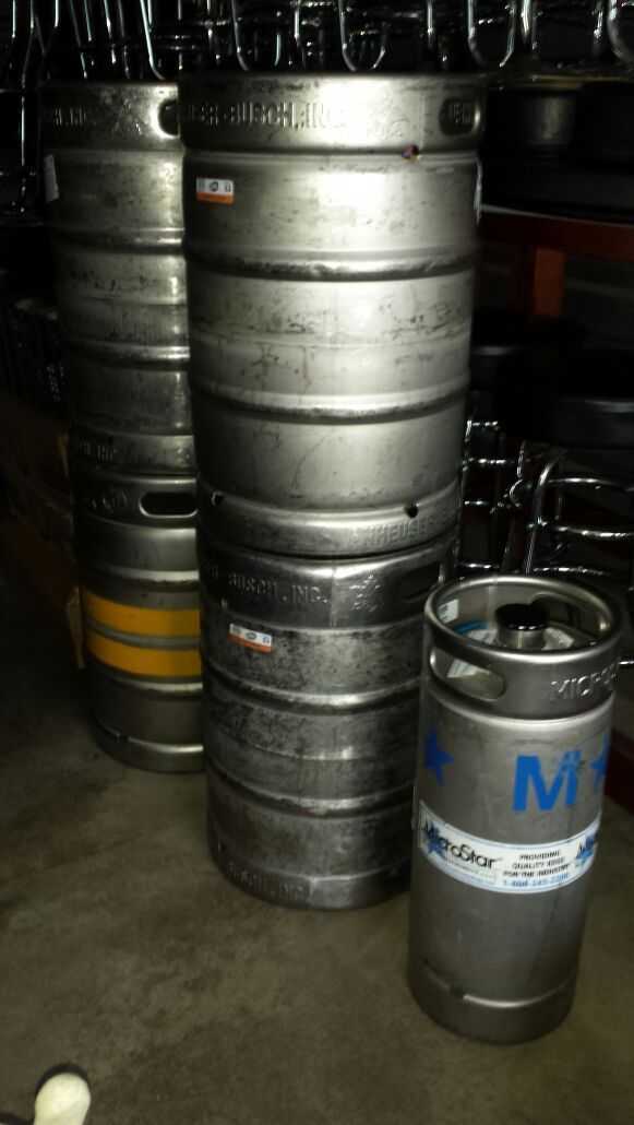 Draft Beer empty kegs for sale