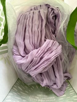 Lavender table runners